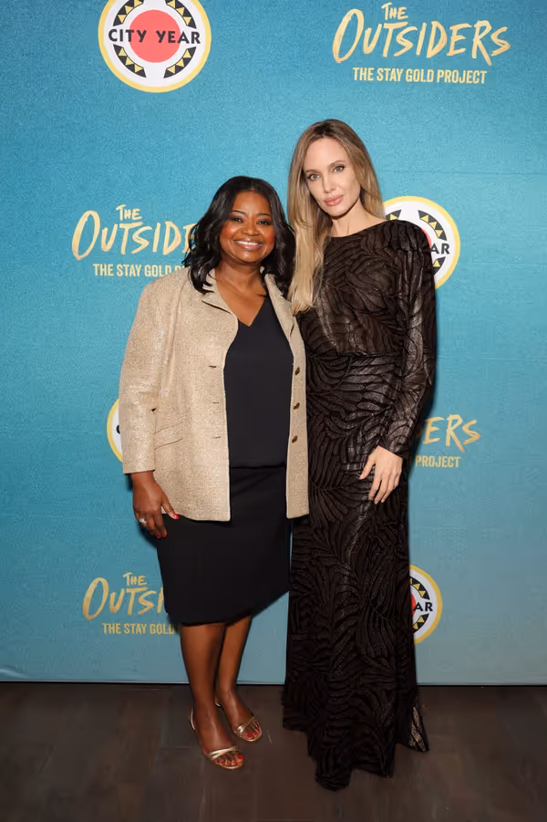 Octavia Spencer and Angelina Jolie Photo