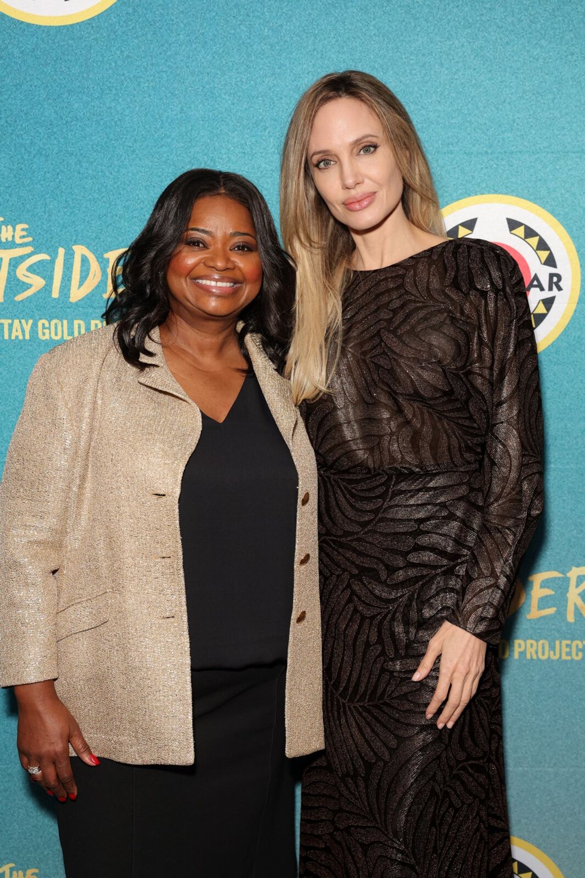 Octavia Spencer and Angelina Jolie at Photos: Angelina Jolie and More Launch THE OUTSIDERS' Stay Gold Project