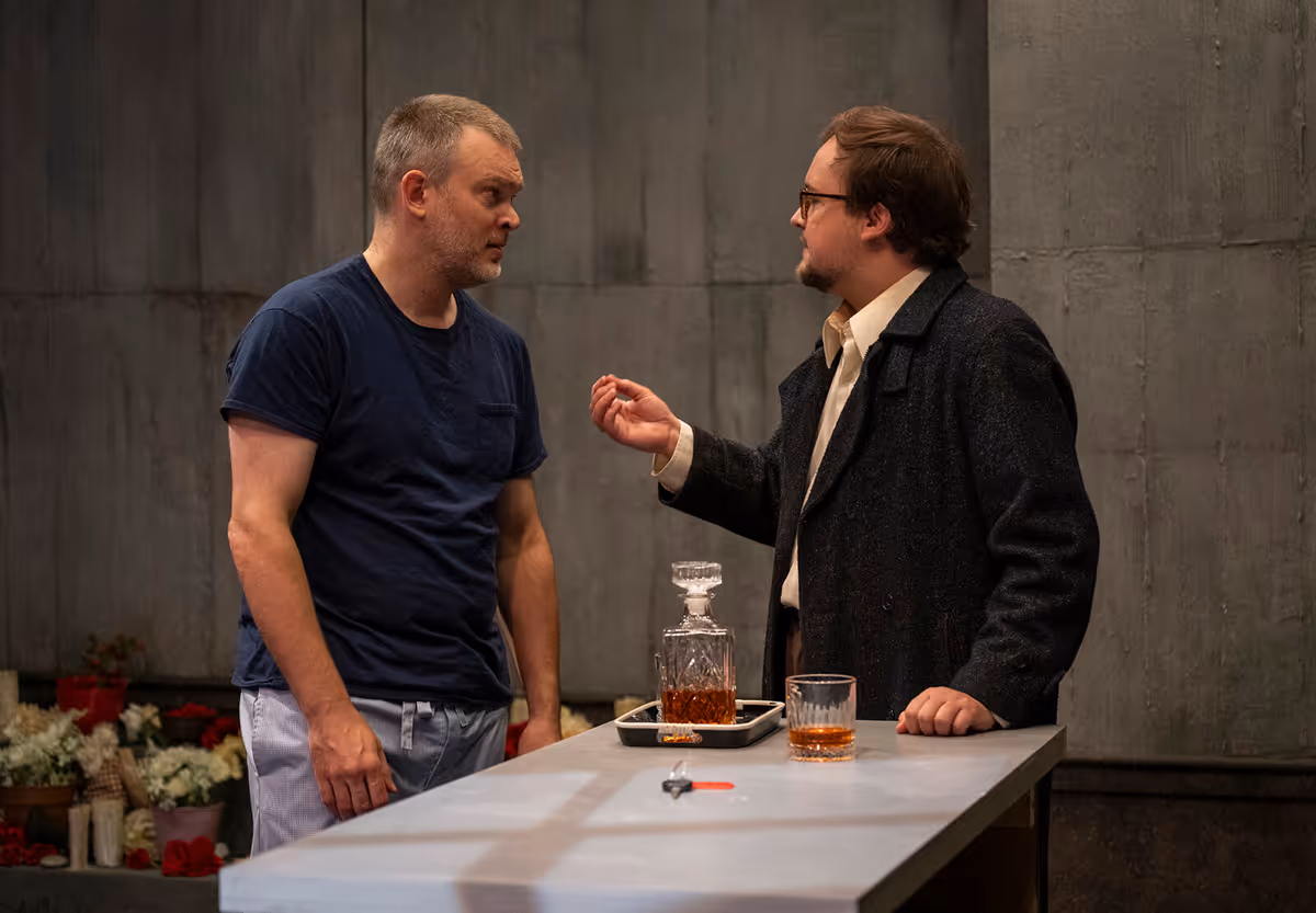 Drew Schad and Tristan Odenkirk at Photos: First Look at VLADIMIR, Opening Shattered Globe's 36th Season at Theater Wit
