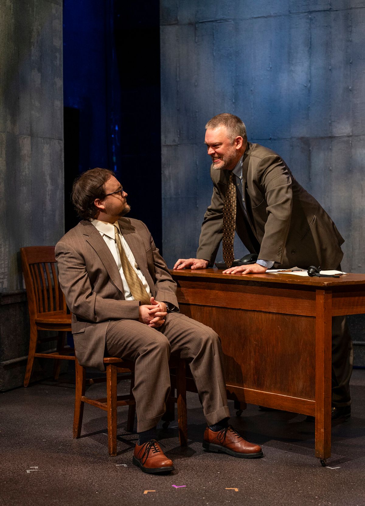 Tristan Odenkirk and Drew Schad at Photos: First Look at VLADIMIR, Opening Shattered Globe's 36th Season at Theater Wit