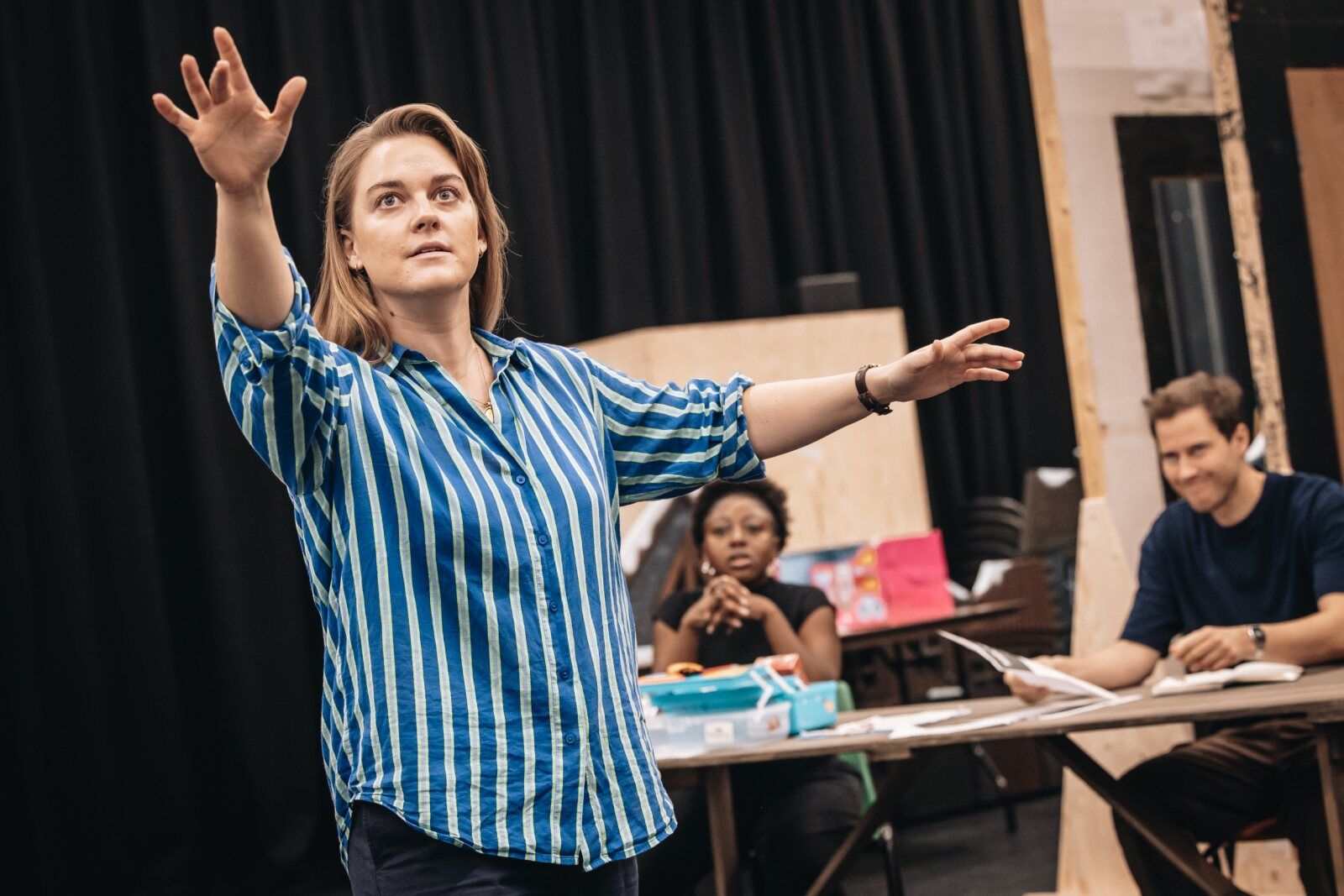Photos: CHRISTMAS CAROL GOES WRONG in Rehearsal Ahead of West End Run and UK Tour — photo 13 of 15