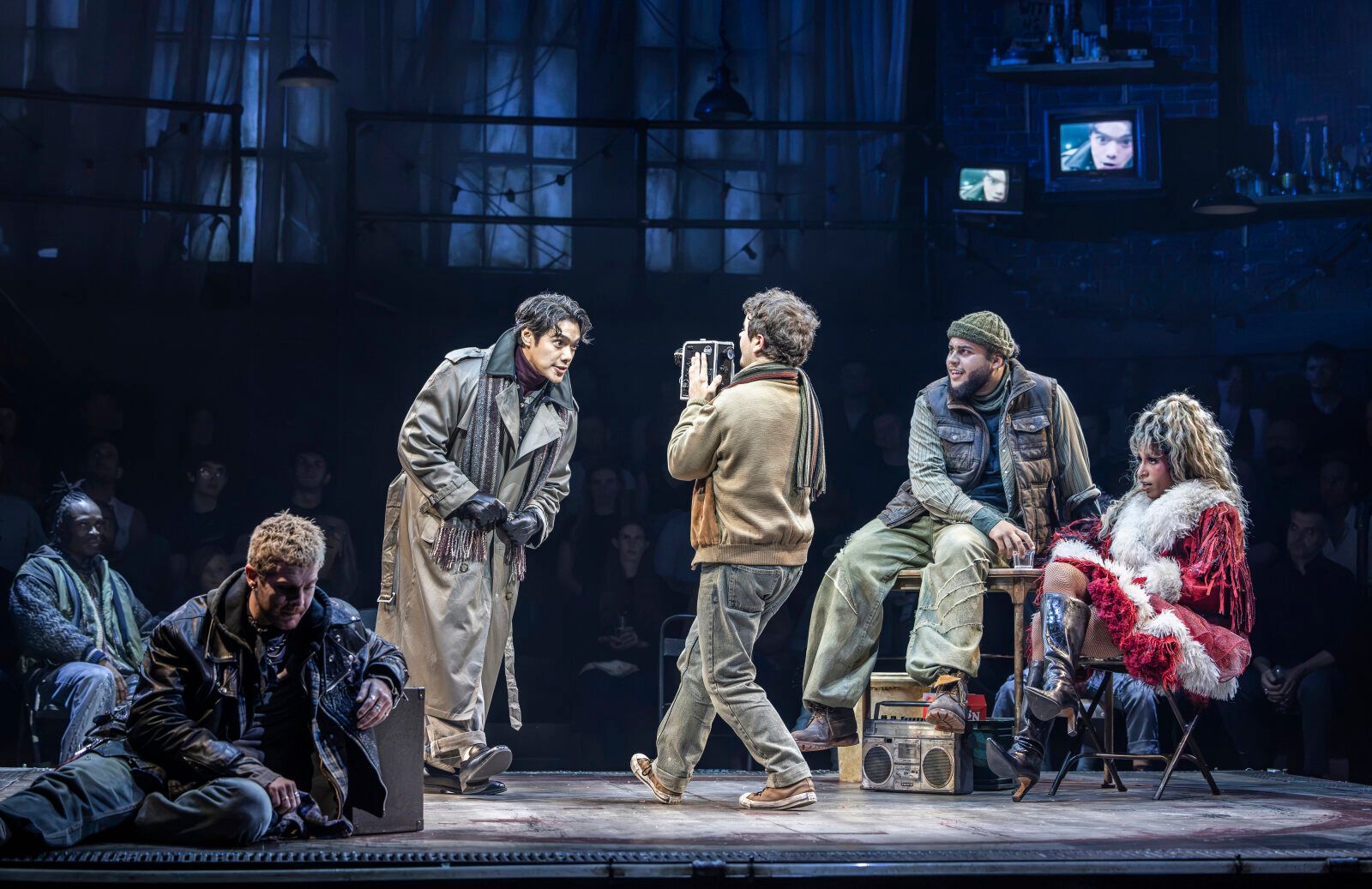 Photos: Gaten Matarazzo, Travis Ross, and More in RENT, Now Extended in London — photo 1 of 9