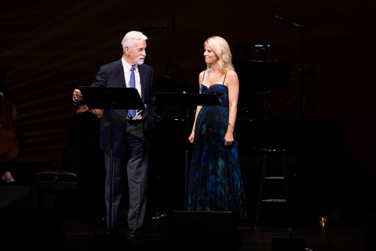 James Naughton, Kelli O'Hara at Photos: Kelli O'Hara, Santino Fontana and More at Westport Country Playhouse Gala