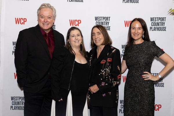 Mark Shanahan, Westport Country Playhouse artistic director; Beth Huisking… Photo