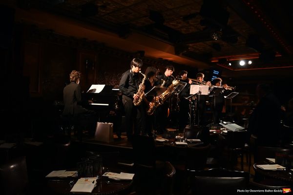 The PopsEd Alumni Ensemble: Brian Worsdale, Director, Kids on Stage, with Sean M… Photo