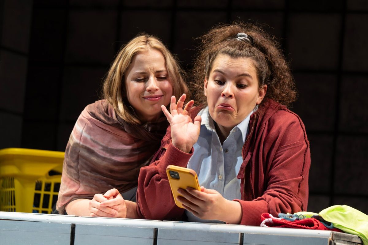 Alyssa May Gold, Yasmin Ranz Lind at Photo: First Look at FISH Off-Broadway at WP Theater