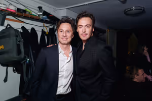 Zach Braff Erich Bergen @ BroadwayWorld Zach Braff Erich Bergen Photo