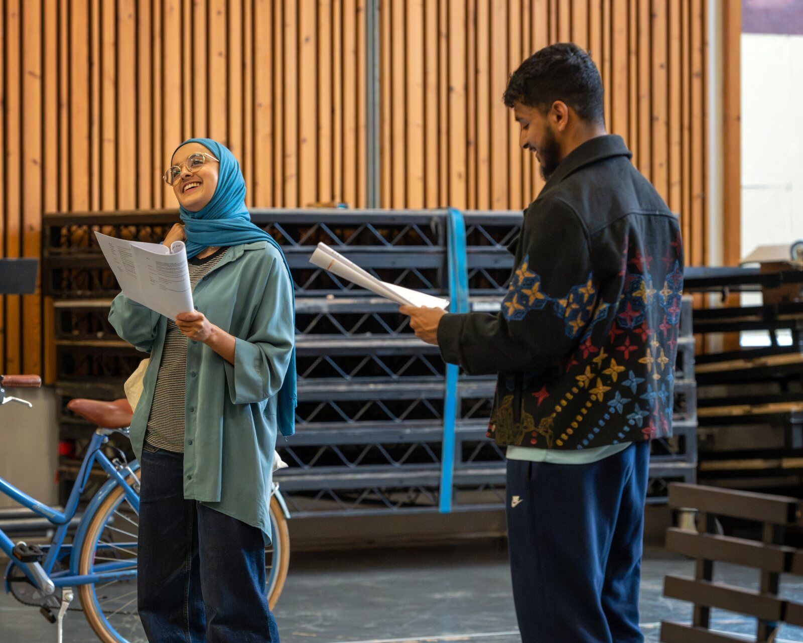 Photos: PEANUT BUTTER & BLUEBERRIES in Rehearsal at Leeds Playhouse — photo 9 of 9