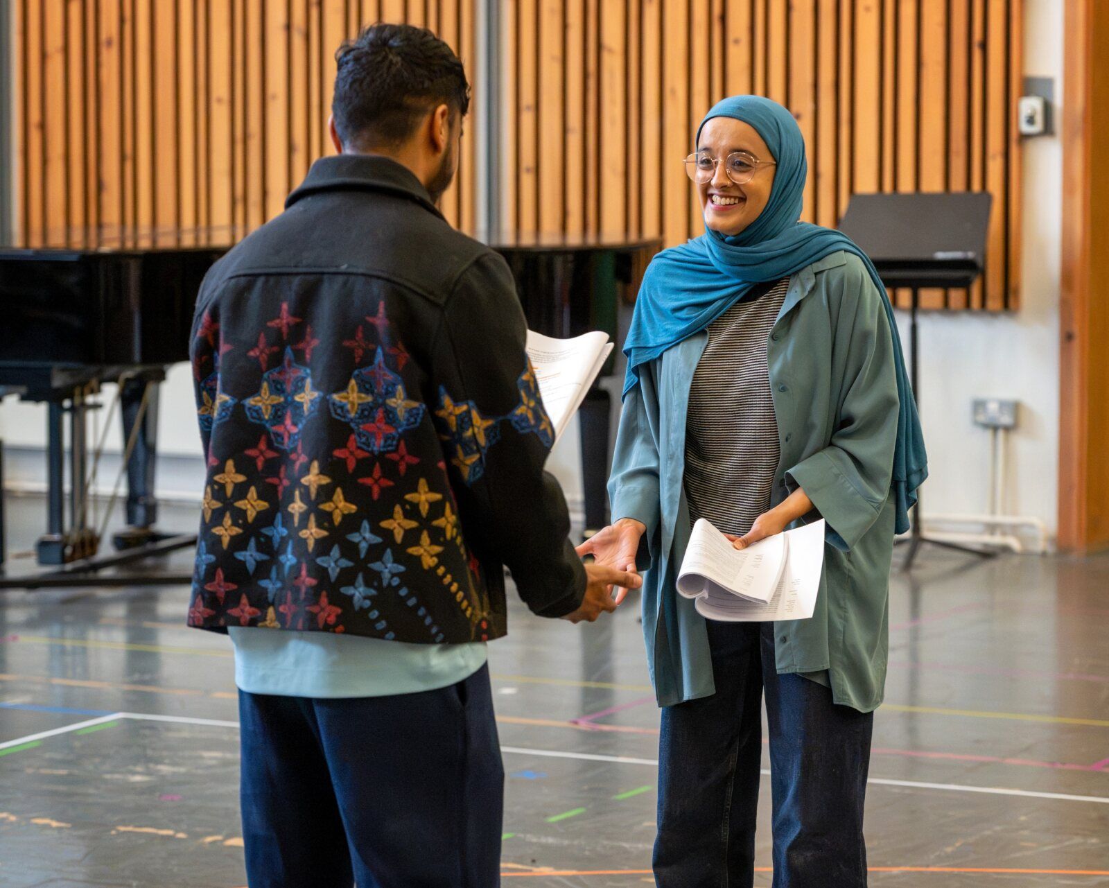 Photos: PEANUT BUTTER & BLUEBERRIES in Rehearsal at Leeds Playhouse — photo 6 of 9