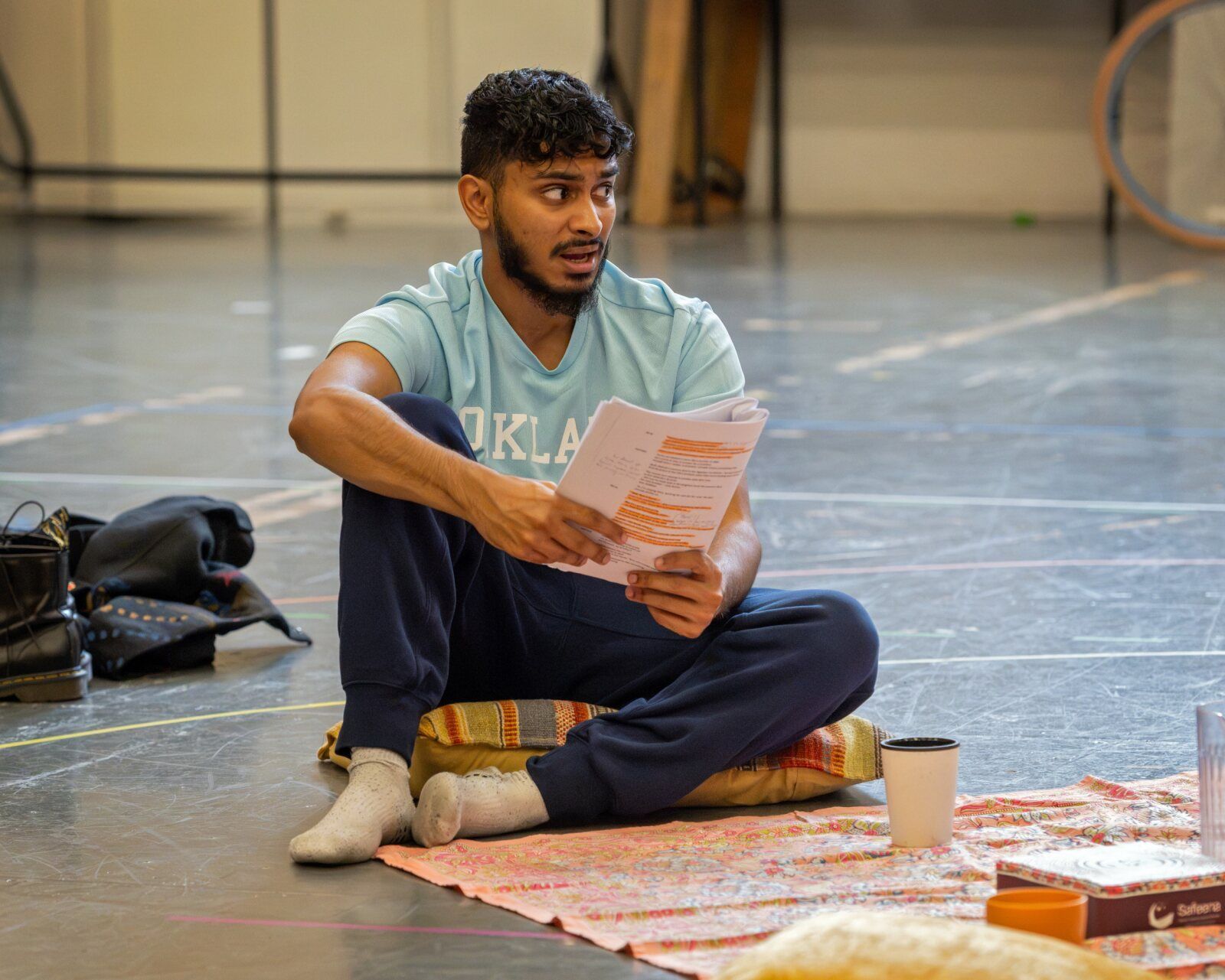 Photos: PEANUT BUTTER & BLUEBERRIES in Rehearsal at Leeds Playhouse — photo 5 of 9