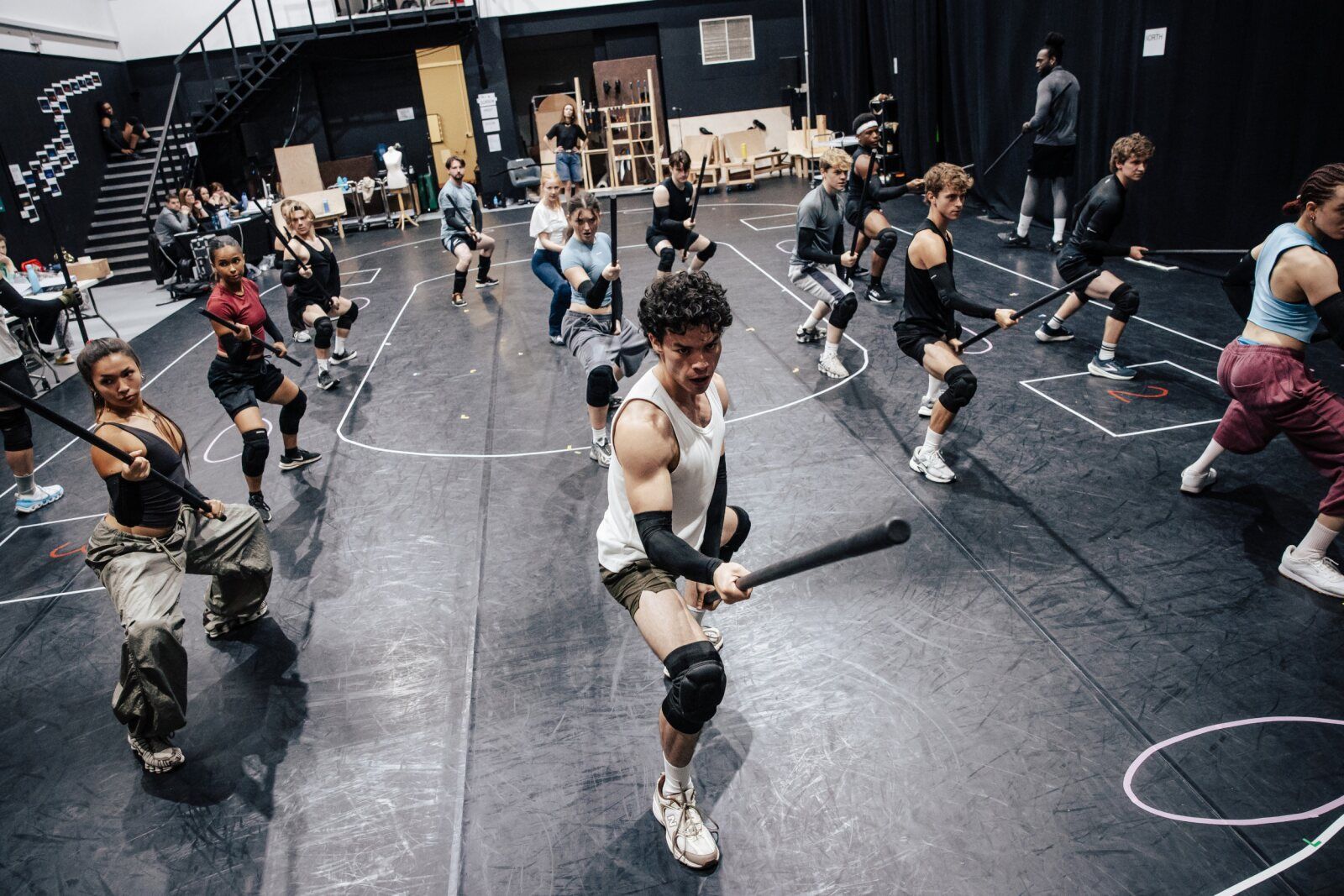 Photos: Daniel Brocklebank, Neil McDermott, and More in Rehearsal For THE HUNGER GAMES: ON STAGE — photo 2 of 12