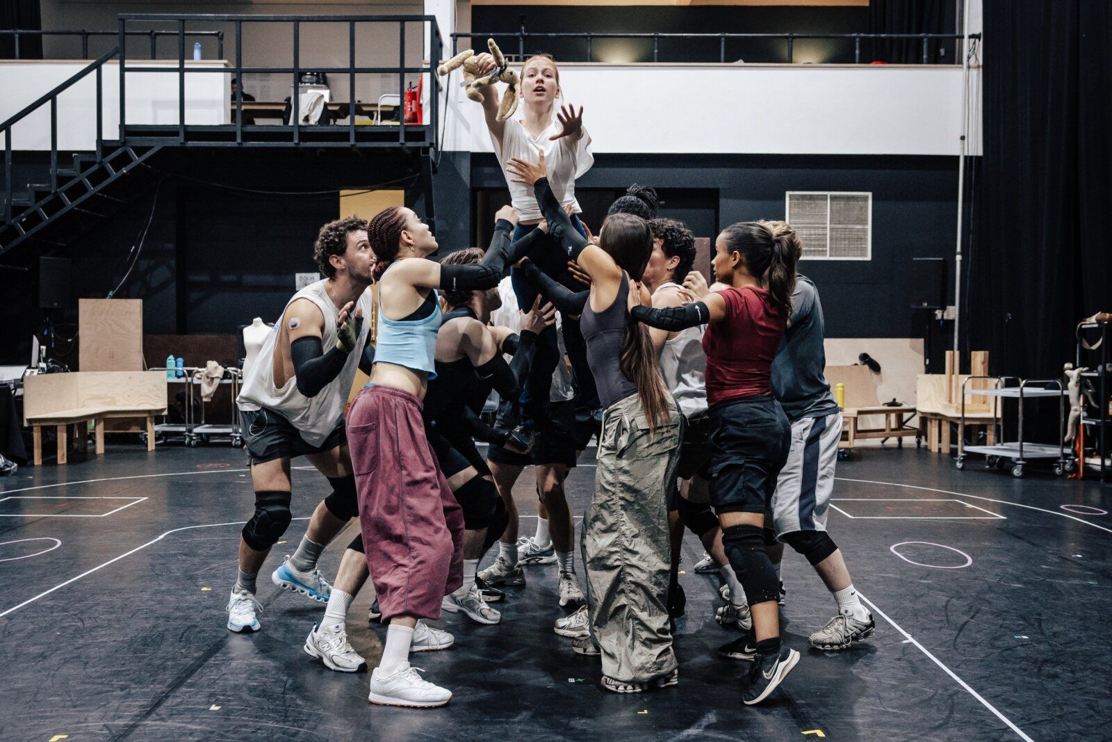 Photos: Daniel Brocklebank, Neil McDermott, and More in Rehearsal For THE HUNGER GAMES: ON STAGE — photo 1 of 12