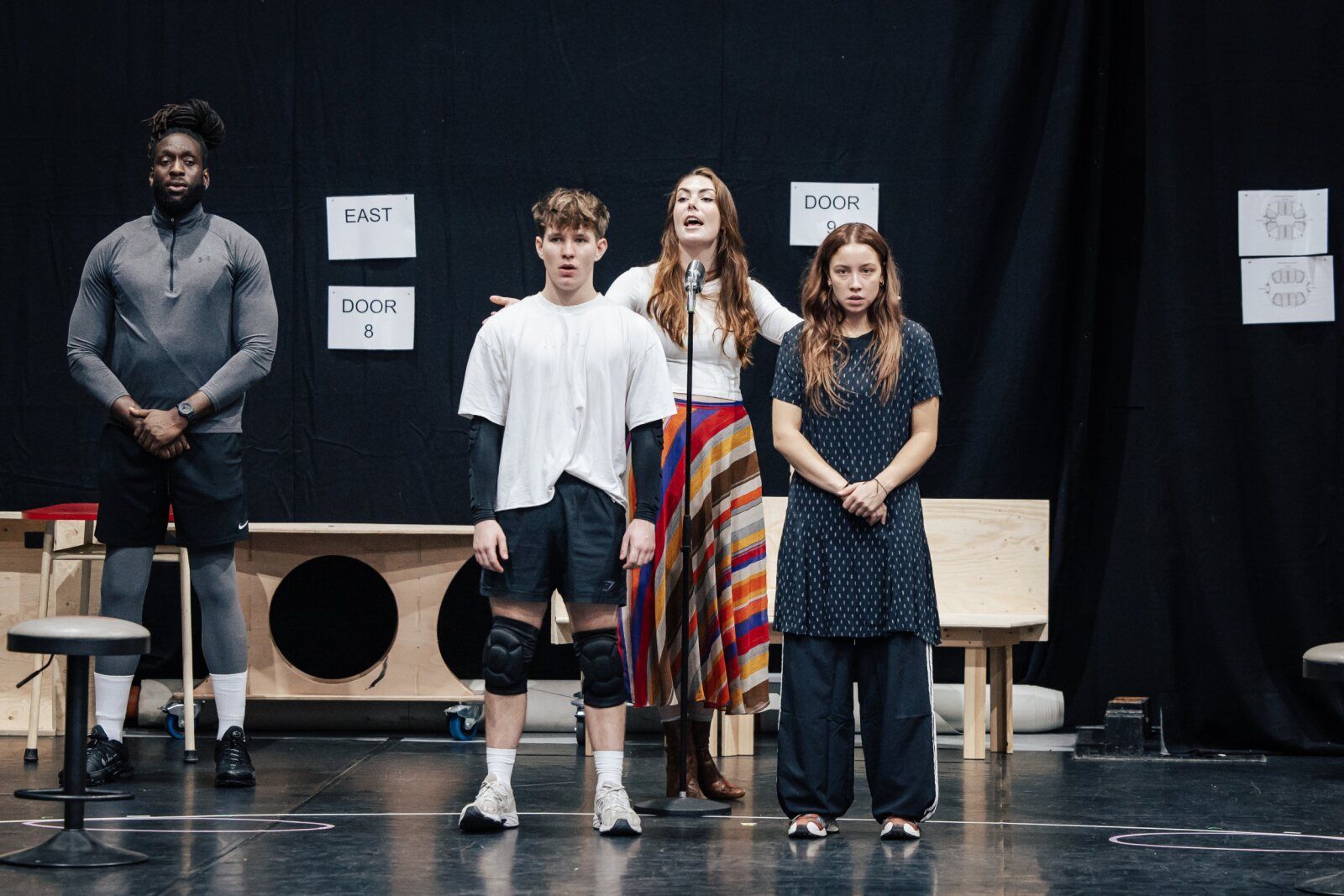 Photos: Daniel Brocklebank, Neil McDermott, and More in Rehearsal For THE HUNGER GAMES: ON STAGE — photo 9 of 12