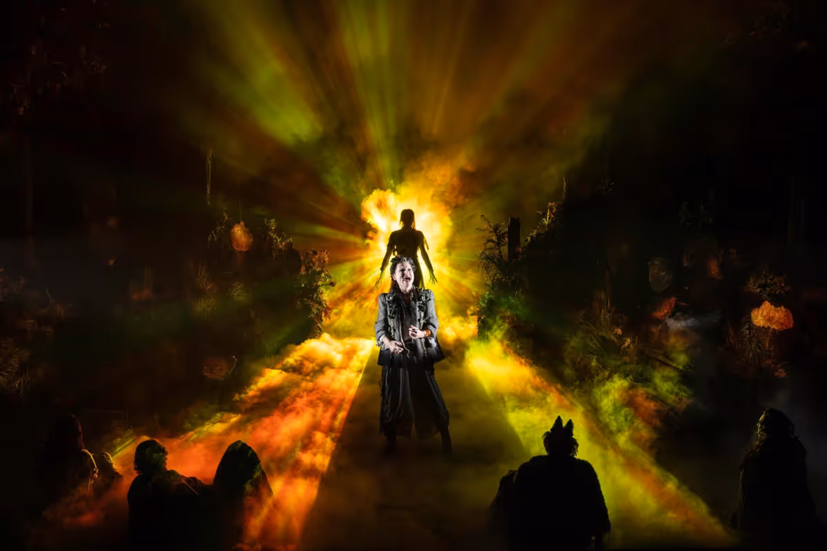 Kate Fleetwood (The Witch) at Photos: Simbi Akande, Laura Pitt-Pulford, and More in INTO THE WOODS