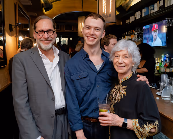David Staller, Brett Temple, Peggy Scott Photo
