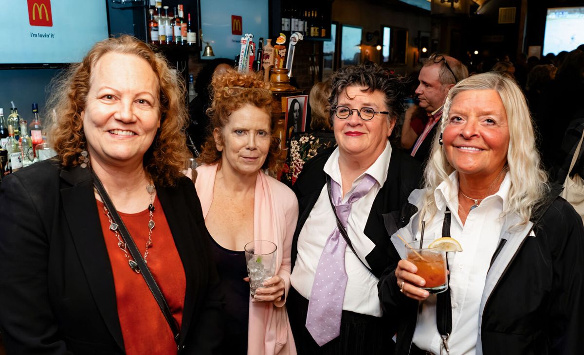 Mary Maggio, Amy Stiller, Carol Dorn, Katherine Dorn at Photos: MRS. STERN WANDERS THE PRUSSIAN STATE LIBRARY Opens at 59E59 Theaters