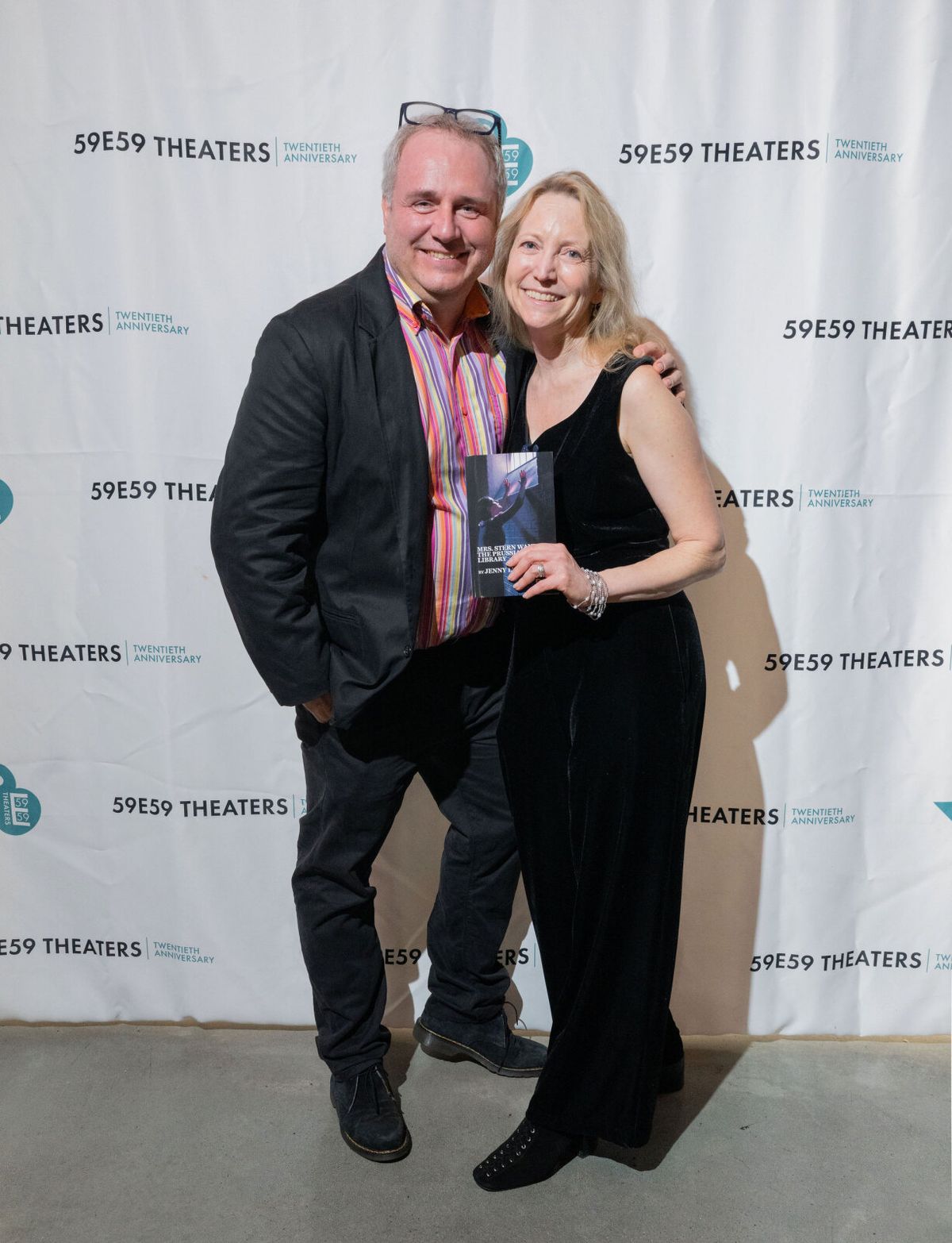 Richard Jordan, Ari Laura Kreith at Photos: MRS. STERN WANDERS THE PRUSSIAN STATE LIBRARY Opens at 59E59 Theaters