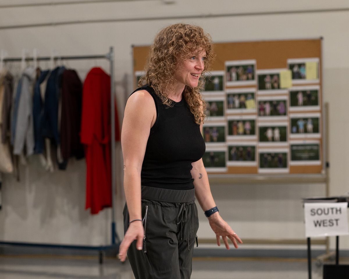 Caroline Neff at Photos: Katrina Lenk and More in ADIRONDACK CHAIR CIRCLE Rehearsal at Steppenwolf