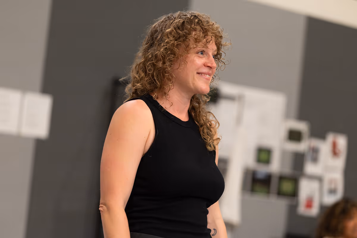 Caroline Neff at Photos: Katrina Lenk and More in ADIRONDACK CHAIR CIRCLE Rehearsal at Steppenwolf