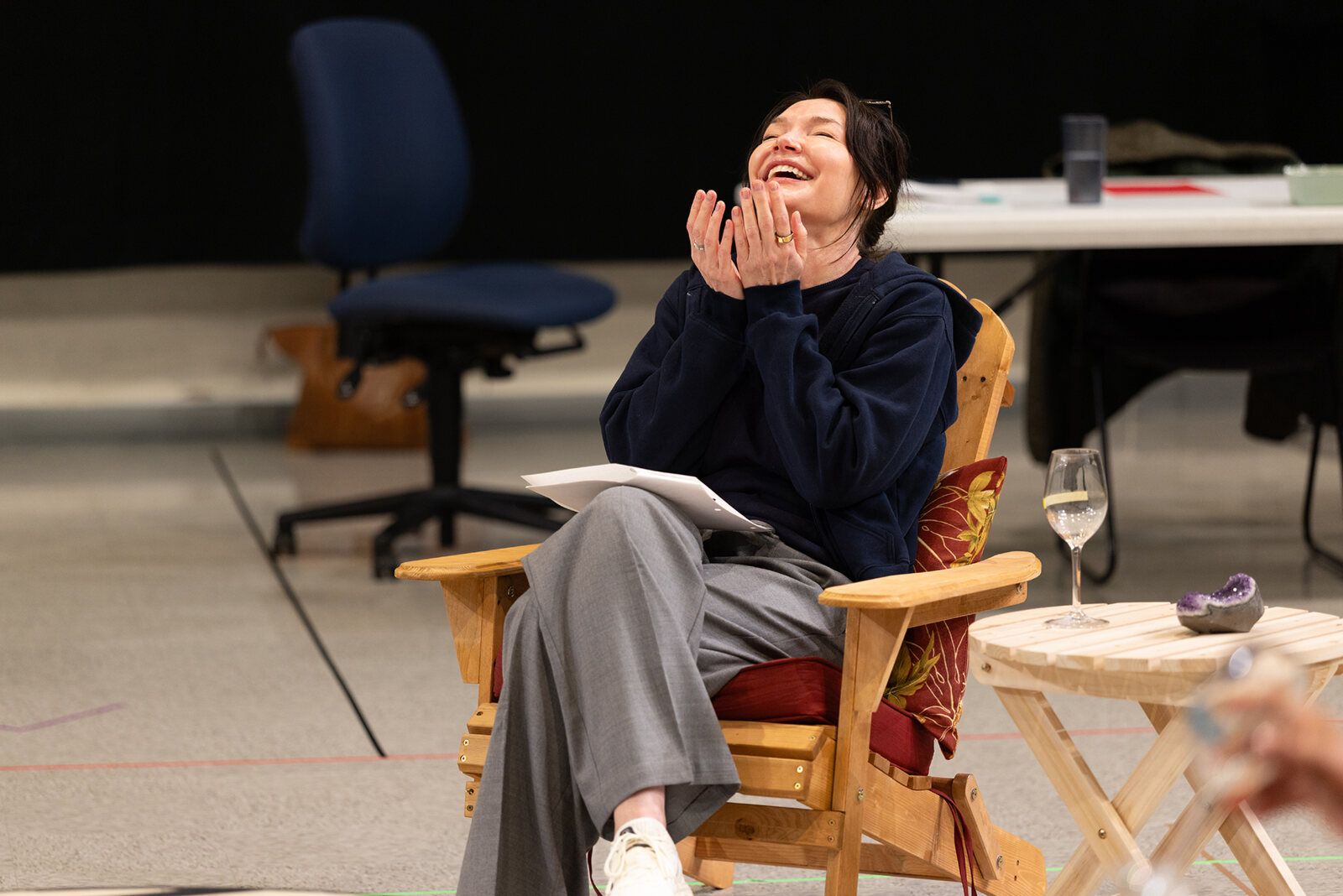 Photos: Katrina Lenk and More in ADIRONDACK CHAIR CIRCLE Rehearsal at Steppenwolf — photo 16 of 25