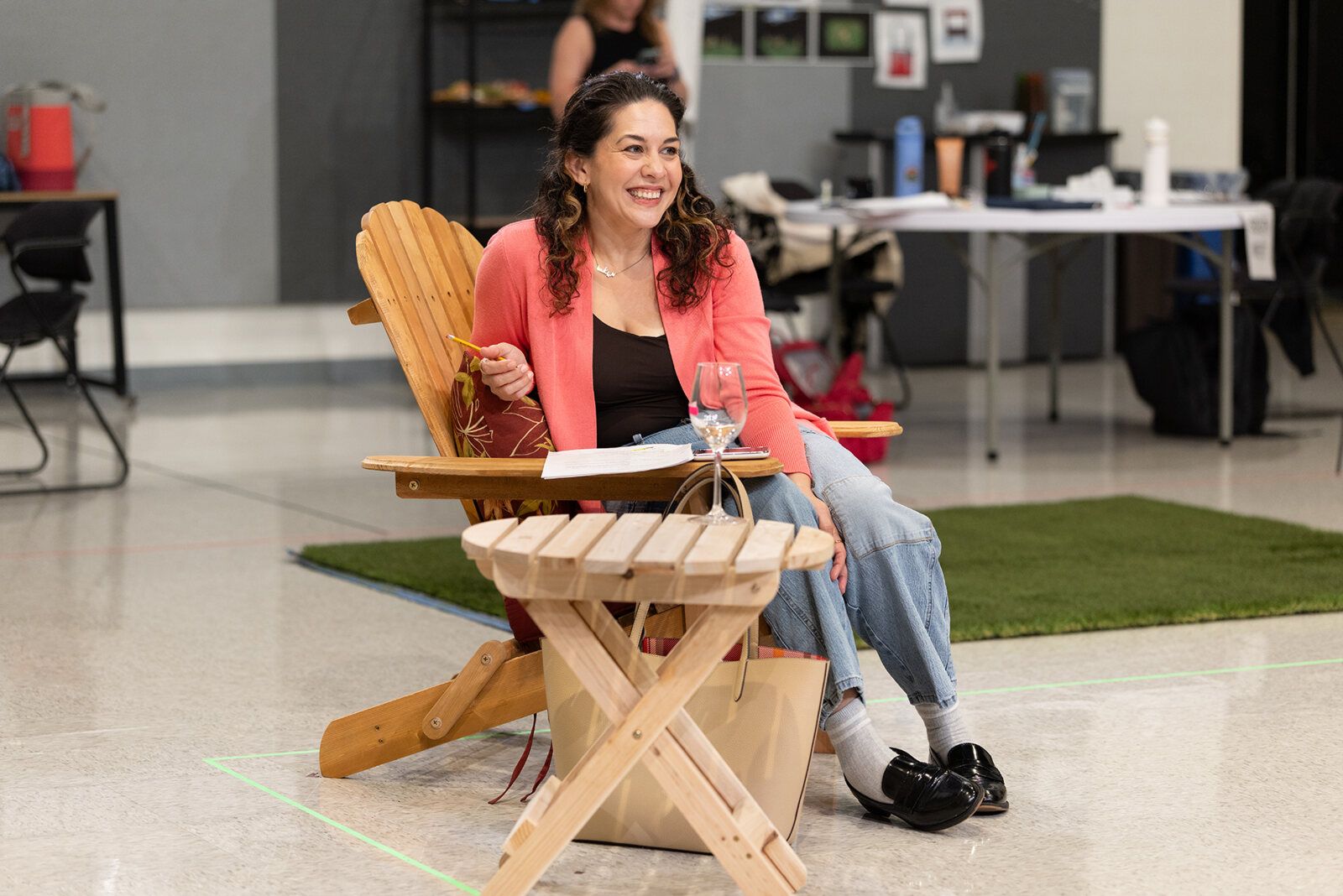 Photos: Katrina Lenk and More in ADIRONDACK CHAIR CIRCLE Rehearsal at Steppenwolf — photo 14 of 25