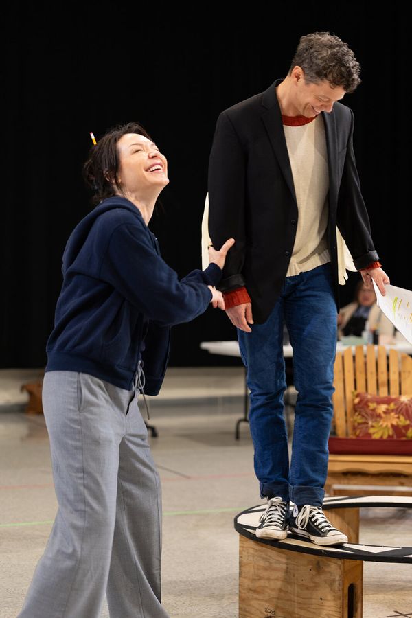 Katrina Lenk and David Darrow Photo