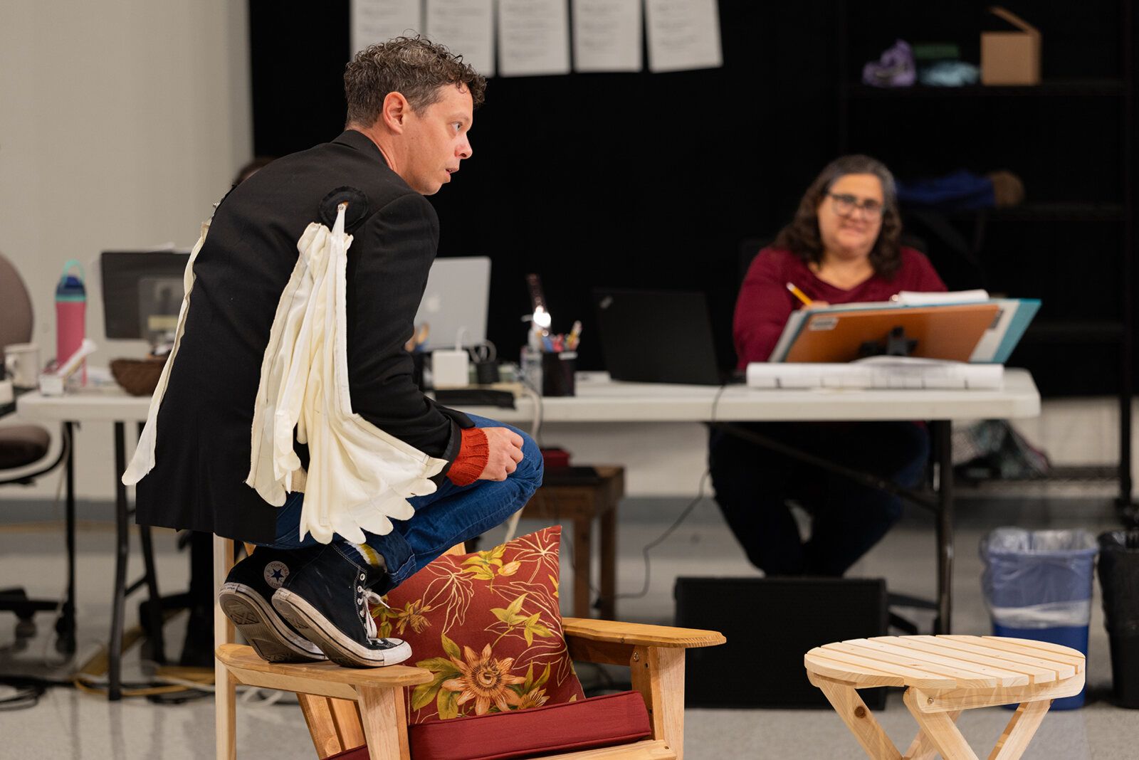 Photos: Katrina Lenk and More in ADIRONDACK CHAIR CIRCLE Rehearsal at Steppenwolf — photo 21 of 25