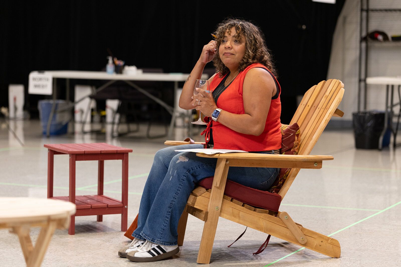 Photos: Katrina Lenk and More in ADIRONDACK CHAIR CIRCLE Rehearsal at Steppenwolf — photo 20 of 25