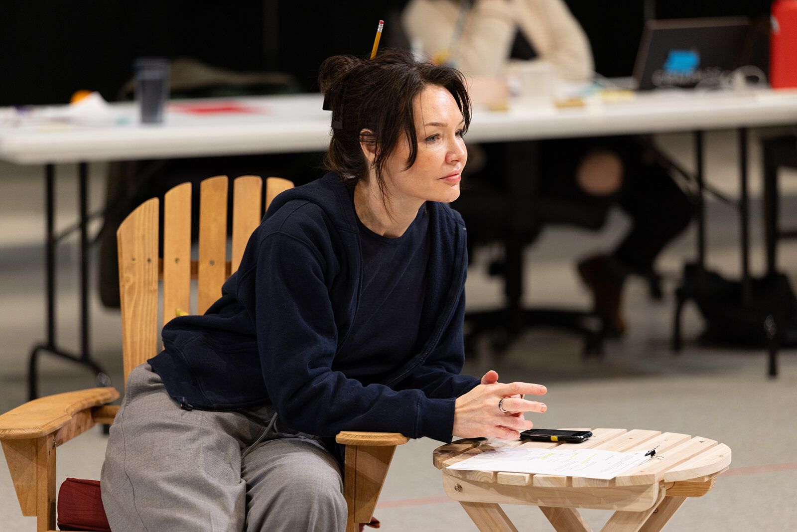 Photos: Katrina Lenk and More in ADIRONDACK CHAIR CIRCLE Rehearsal at Steppenwolf — photo 25 of 25
