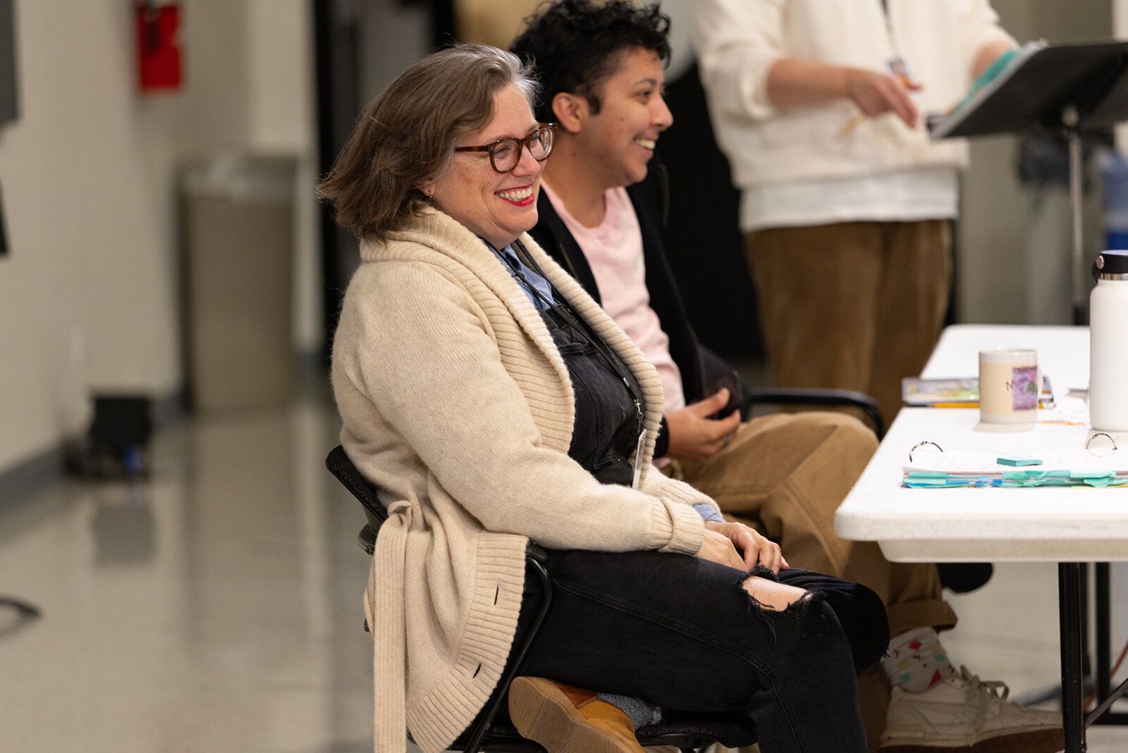 Photos: Katrina Lenk and More in ADIRONDACK CHAIR CIRCLE Rehearsal at Steppenwolf — photo 24 of 25