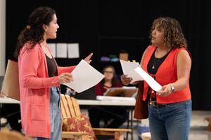 Sadieh Rifai and Wendy Mateo @ BroadwayWorld Sadieh Rifai and Wendy Mateo Photo