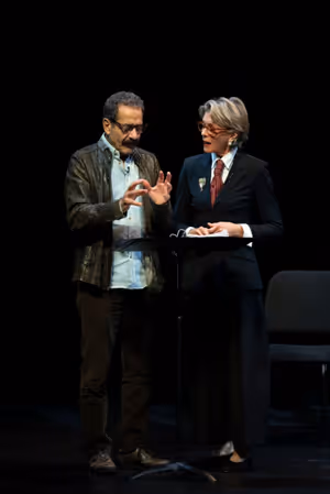Tony Shalhoub, Wendie Malick @ BroadwayWorld Tony Shalhoub, Wendie Malick Photo