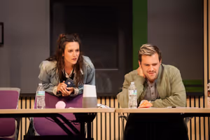 Linnae Caurdy, and Chris Smith @ BroadwayWorld Linnae Caurdy, and Chris Smith Photo