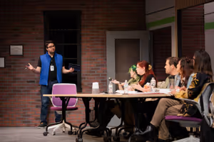Nate Reynolds, Oliver Vanderboegh, Kendra Jones, Chris Smith, Linnae Caurdy, and Nancy Hoffman @ BroadwayWorld Nate Reynolds, Oliver Vanderboegh, Kendra Jones, Chris Smith, Linnae Caurdy, and Nanc Photo