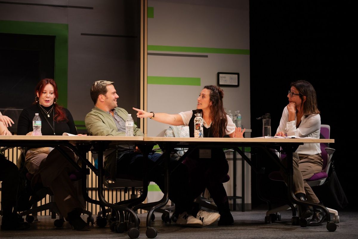 Kendra Jones, Chris Smith, Linnae Caurdy, and Nancy Hoffman at Photos: THE SINGULARITY PLAY to Make Michigan Premiere at Actors' Theatre