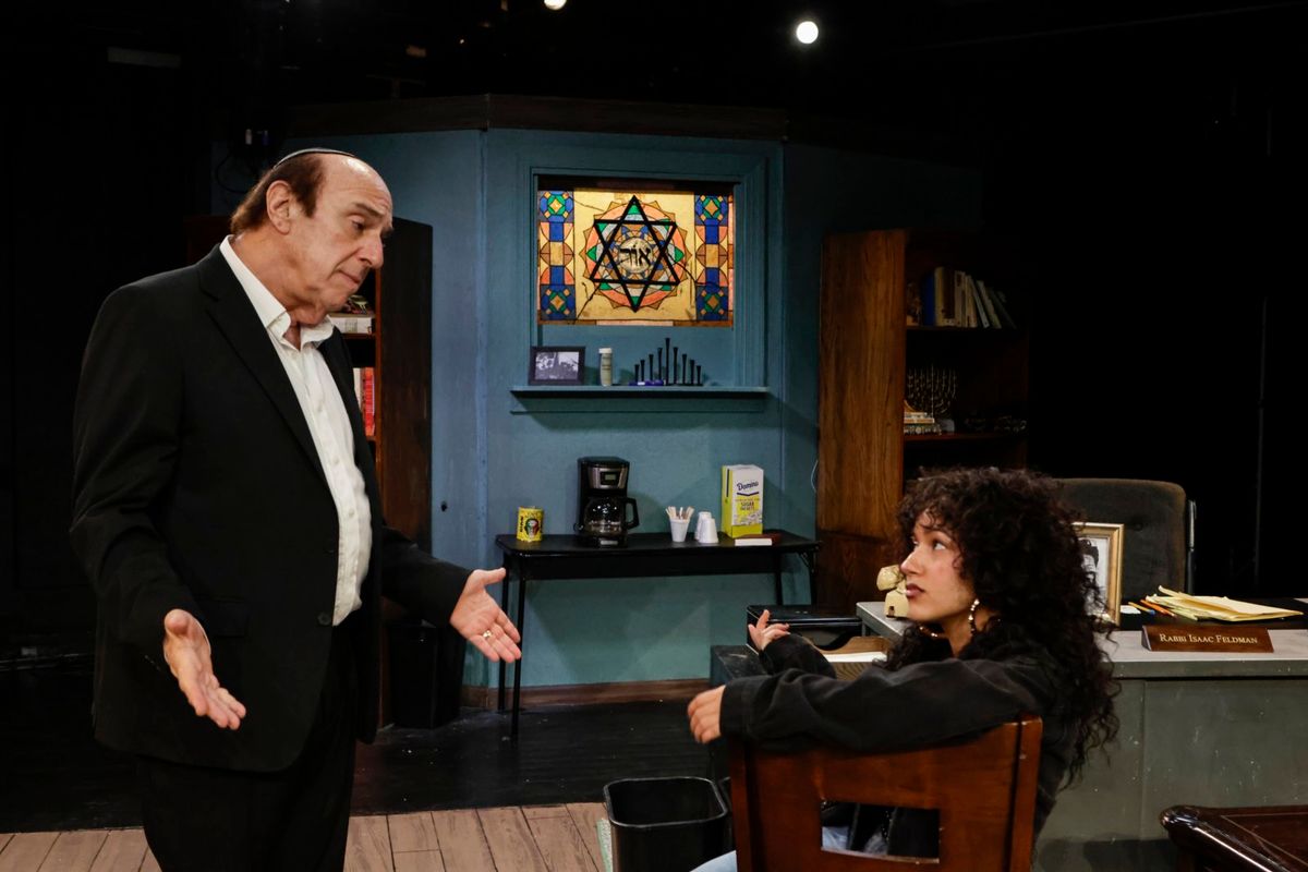 Leonard Rubinstein and Jennifer Vasquez at Photos: KADDISH FOR THE BARRIO to Open at Sarasota Jewish Theatre