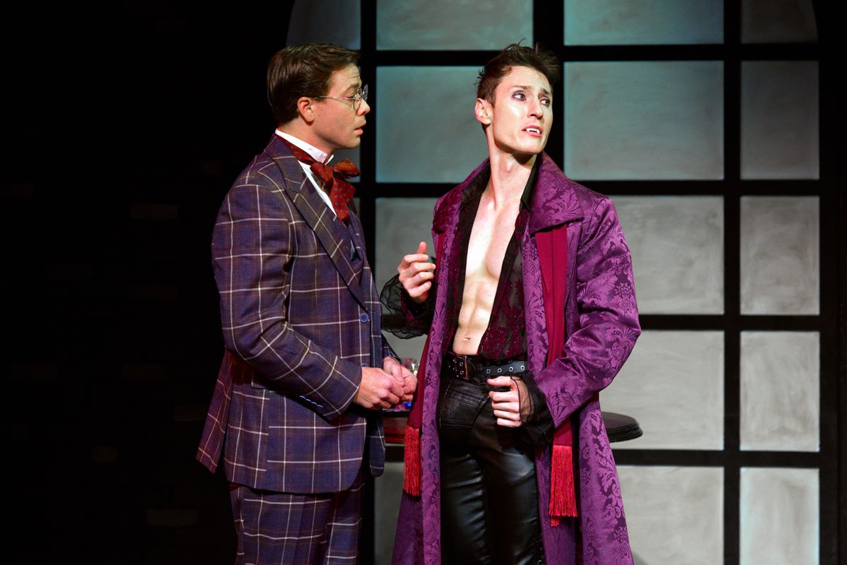 Dane Oliver and Brendan Robert Kane at Photos: DRACULA: A COMEDY OF TERRORS at Sierra Repertory Theatre