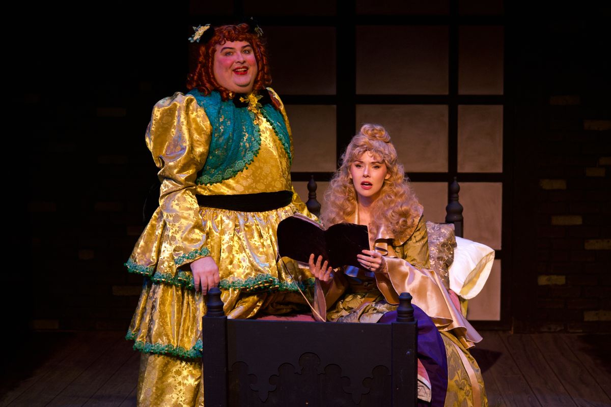 Jerry Lee and Brittni Barger at Photos: DRACULA: A COMEDY OF TERRORS at Sierra Repertory Theatre