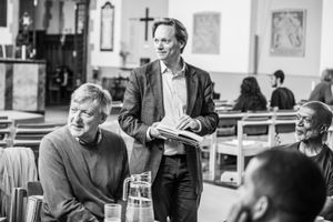 Nick Sampson, Tom Littler, and Mensah Bediako @ BroadwayWorld Nick Sampson, Tom Littler, and Mensah Bediako Photo