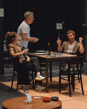 Anna Camp, Martin Marquez, Finn Jones @ BroadwayWorld Anna Camp, Martin Marquez, Finn Jones Photo