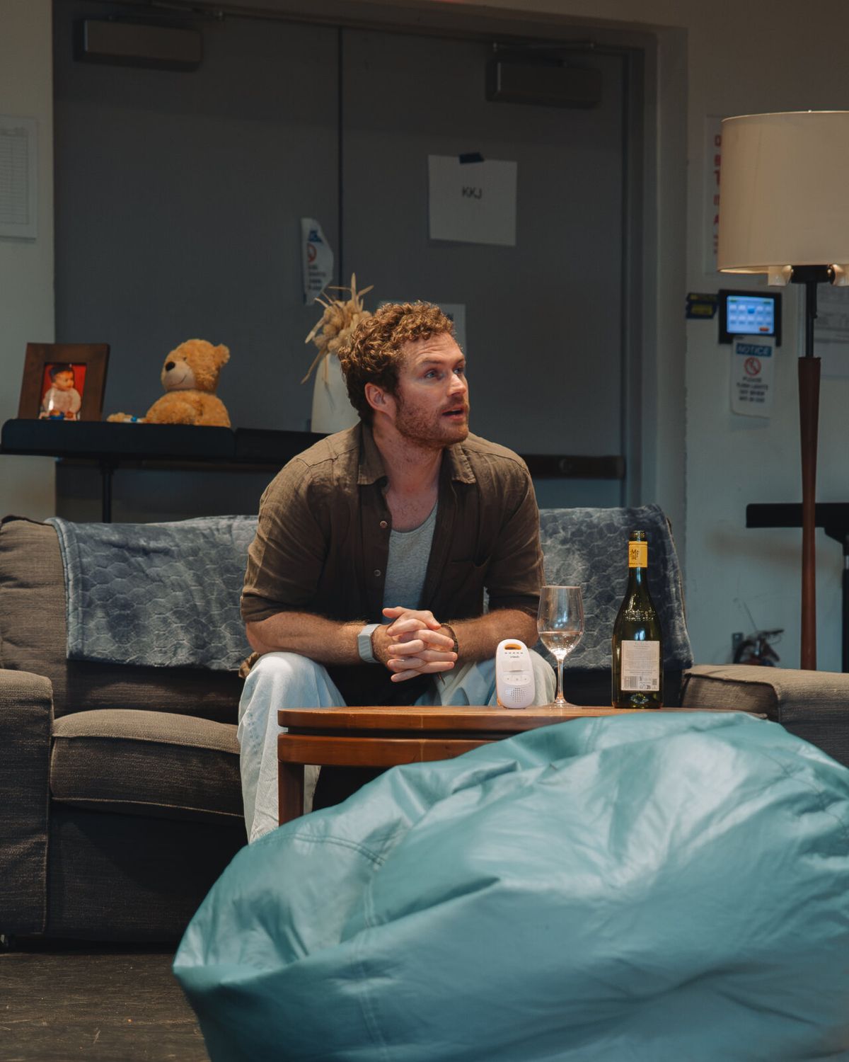 Finn Jones at Photos: Anna Camp, Jasmine Cephas Jones and More in Rehearsals for 2:22 — A GHOST STORY Off-Broadway