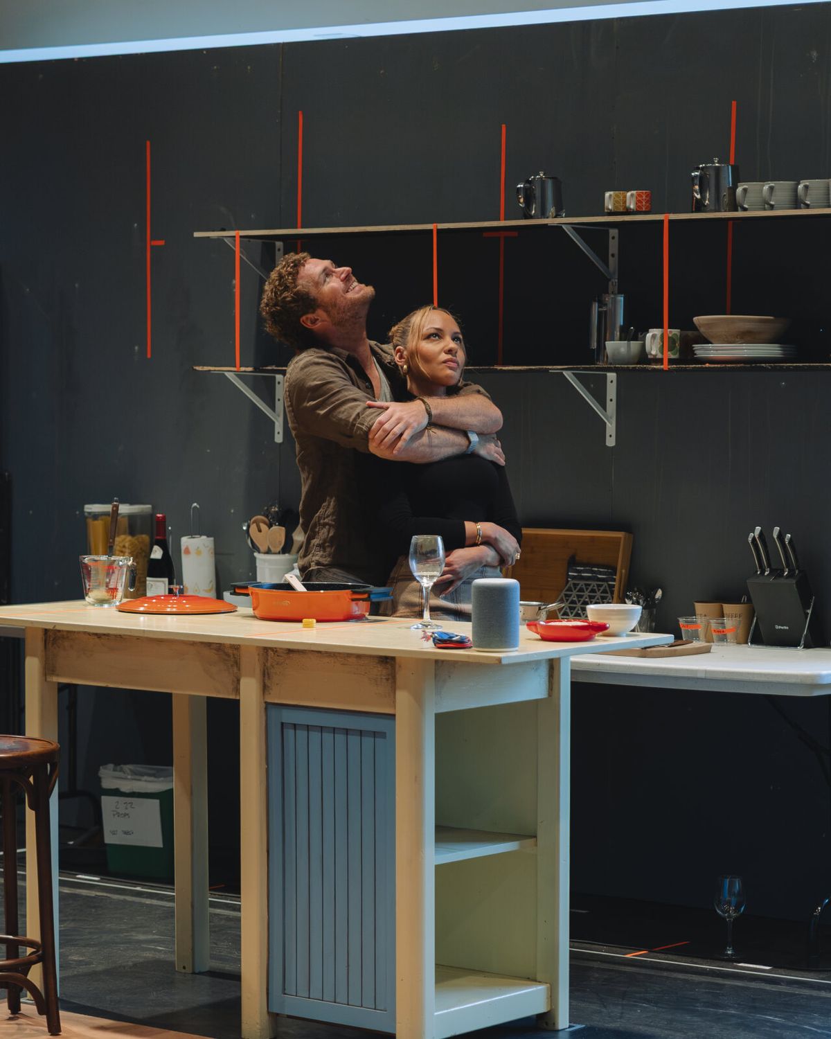 Finn Jones, Jasmine Cephas Jones at Photos: Anna Camp, Jasmine Cephas Jones and More in Rehearsals for 2:22 — A GHOST STORY Off-Broadway