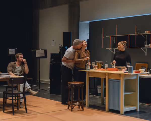 Finn Jones, Martin Marquez,Anna Camp, Jasmine Cephas Jones Photo