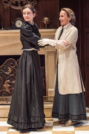 Lily Ganser and Jennifer Blood @ BroadwayWorld Lily Ganser and Jennifer Blood Photo
