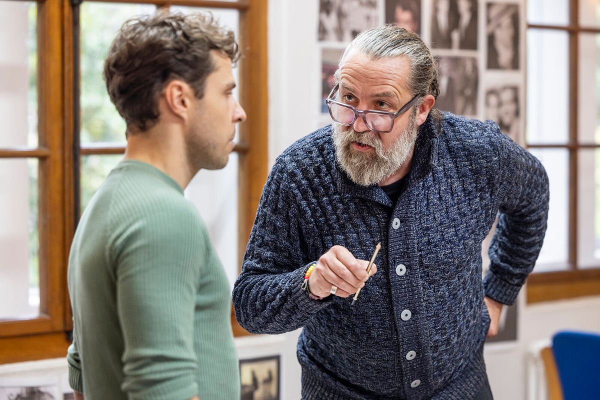 Joseph Potter, Ferdy Roberts at Photos: SPECULATIONS in Rehearsal at Marylebone Theatre