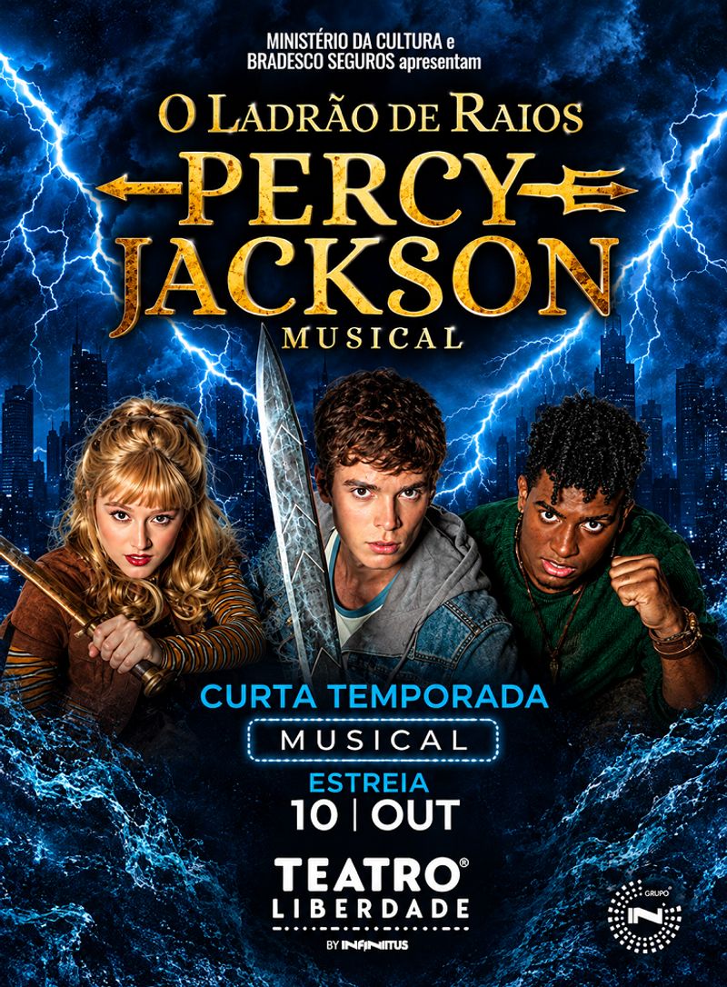 PERCY JACKSON – THE LIGHTNING THIEF: THE MUSICAL Makes Latin American Premiere in Brazil Image