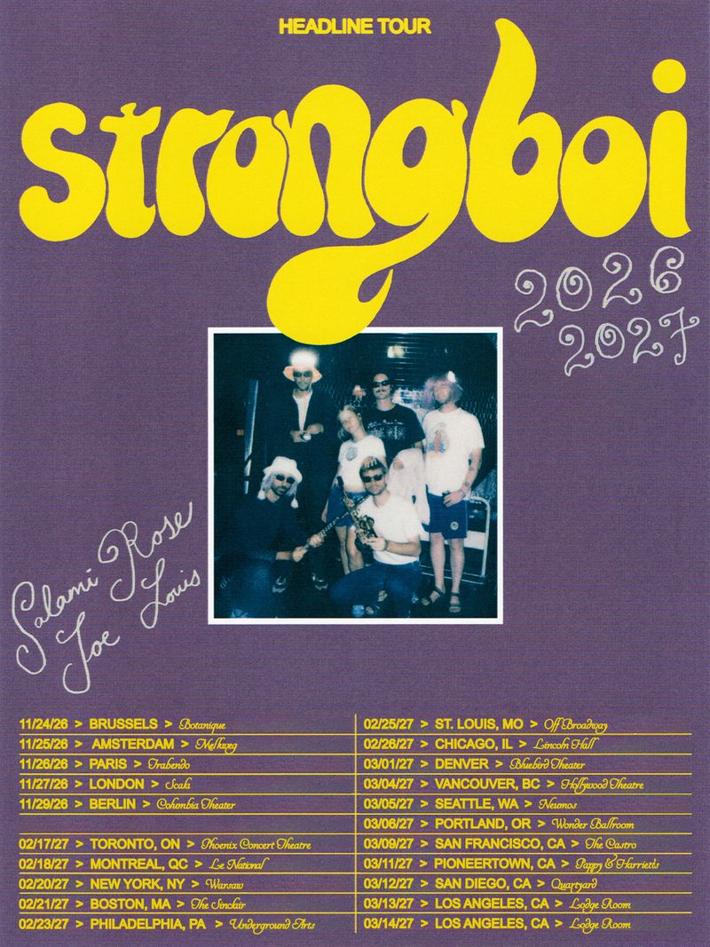 Photos: STRONGBOI to Tour North America Early 2027 with New Single 