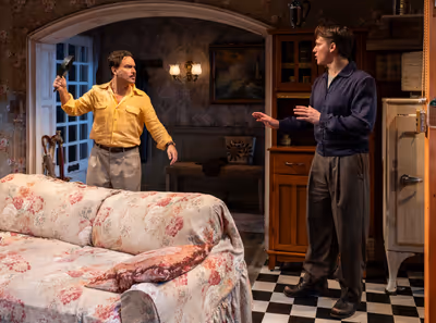 Johnny Galecki, Jacob Moskovitz Photo