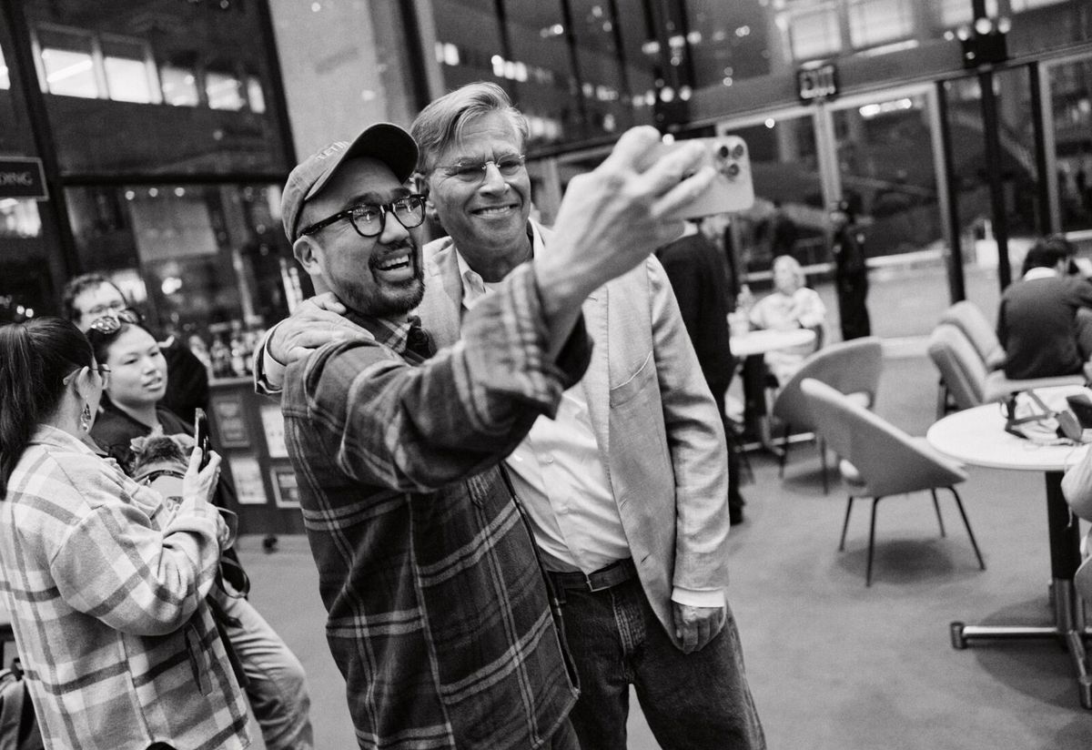 Aaron Sorkin at Photos: A FEW GOOD MEN Takes First Broadway Bows