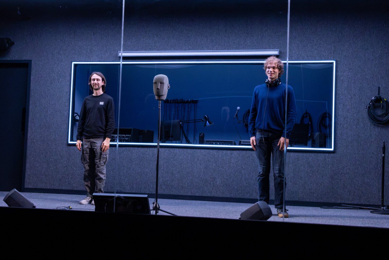 Photos: Inside Opening Night of A GHOST IN YOUR EAR at Audible Theater — photo 1 of 13